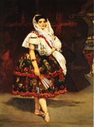 Edouard Manet Lola de Valence Norge oil painting art